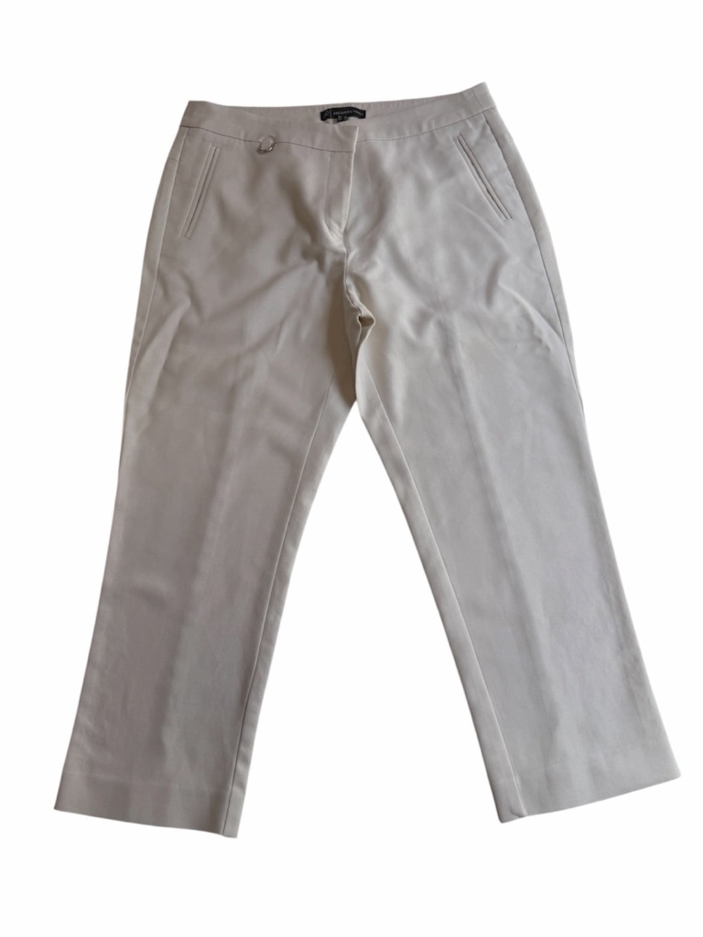 Adrianna Papell Light Gray Capris